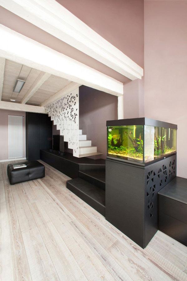 Garage Turned Into A stylish Contemporary Residence