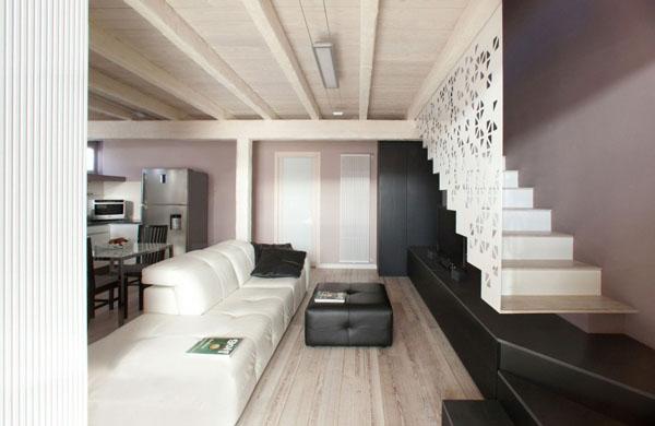 Garage Turned Into A stylish Contemporary Residence