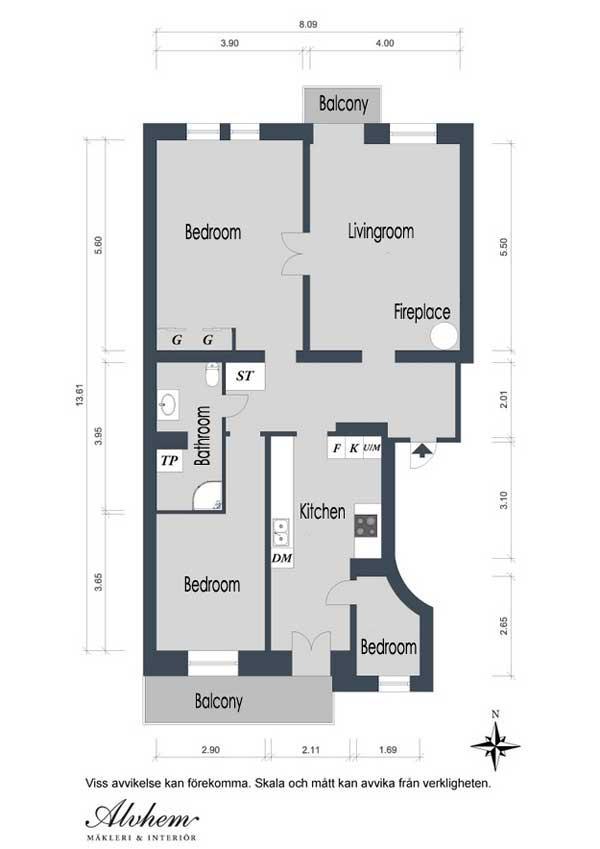Cozy Swedish Apartment