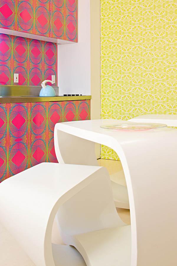 Colorful Interior Design in Vivid New York Loft