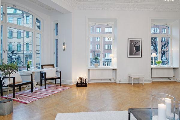 A Spacious Scandinavian Apartment