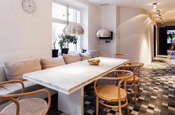 7-Room Stockholm Duplex with Cozy Interior Designs