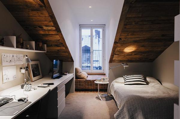 7-Room Stockholm Duplex with Cozy Interior Designs