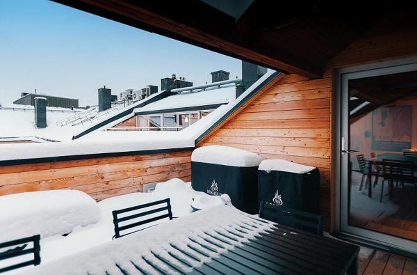 7-Room Stockholm Duplex with Cozy Interior Designs