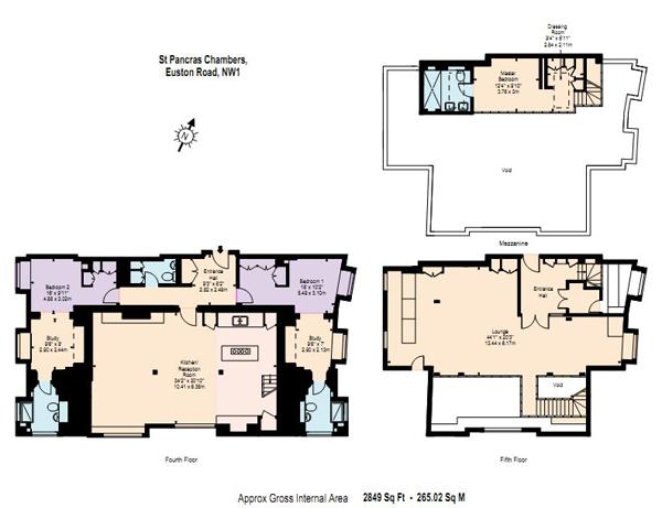 St Pancras Penthouse Apartment
