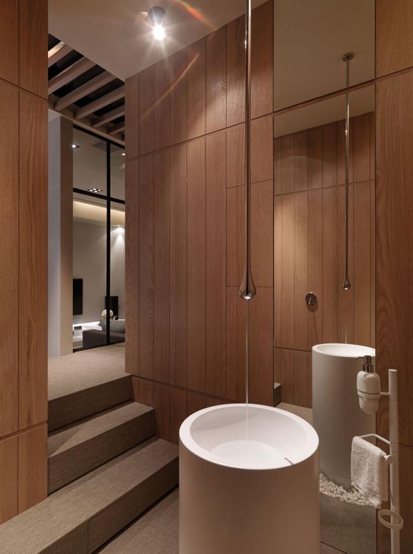 Elegant Interior Design of A Multilevel Apartment