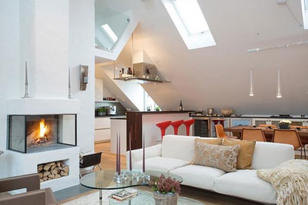 A Bright Loft in Kungsholmen