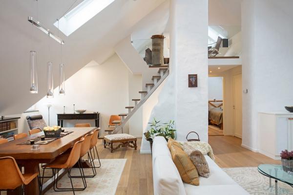 A Bright Loft in Kungsholmen