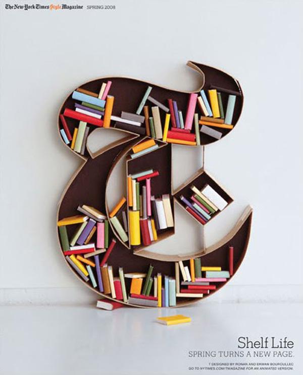 60 Creative Bookshelf Ideas