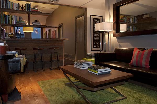 An Industrial Interior For Philadelphia Penthouse Apartment
