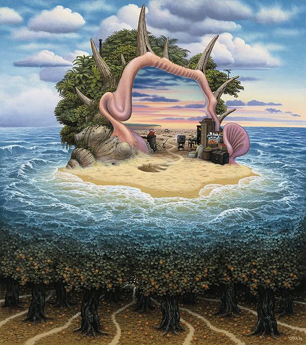 Paintings by Jacek Yerka
