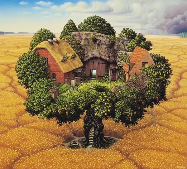 Paintings by Jacek Yerka