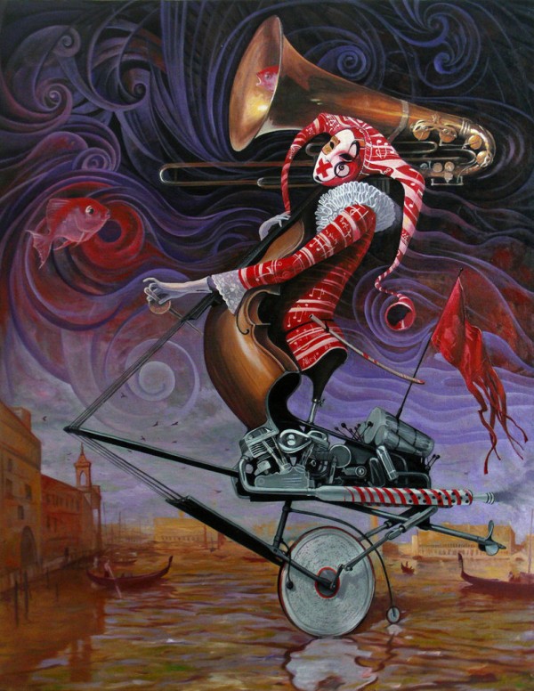 Paintings by Adrian Borda