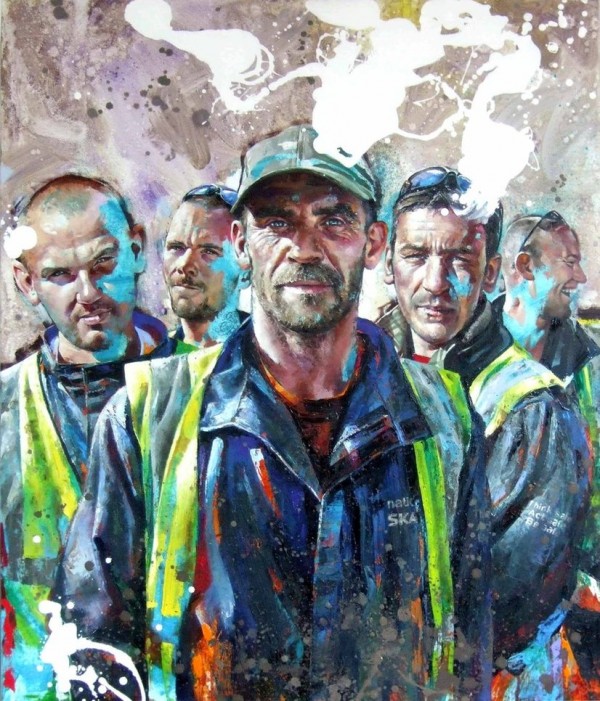 Paintings by Morgan Penn