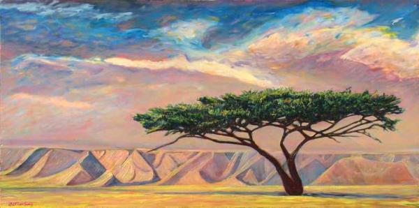 Landscape Paintings of Ron Gang