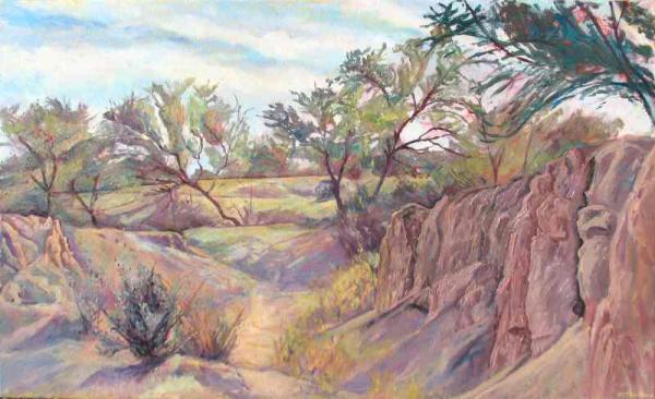 Landscape Paintings of Ron Gang