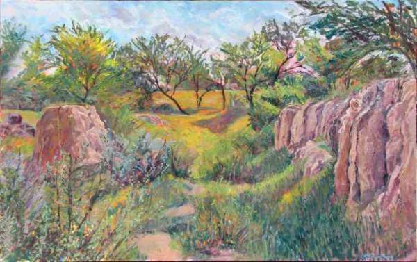 Landscape Paintings of Ron Gang