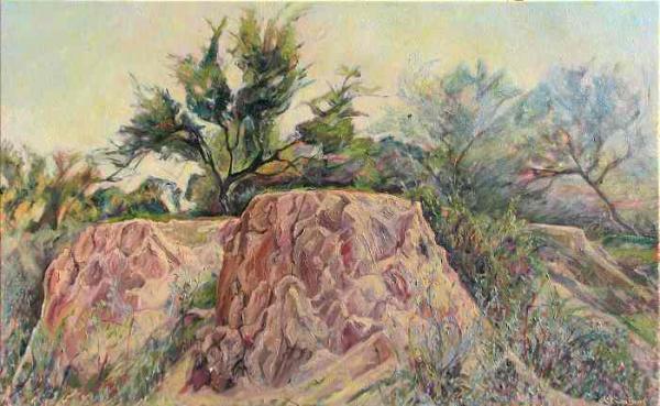 Landscape Paintings of Ron Gang