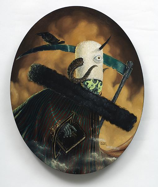 Creepy Oil Paintings by Jonathan Bergeron