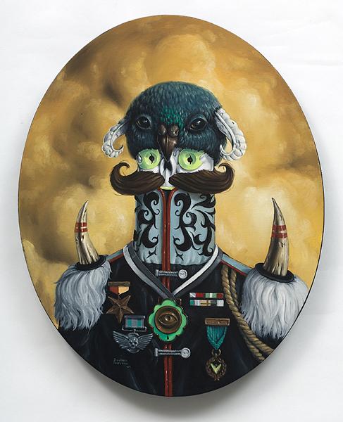 Creepy Oil Paintings by Jonathan Bergeron