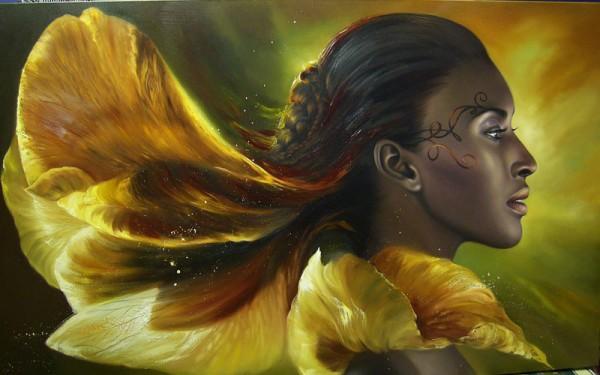 Paintings by Cristiane Vleugels