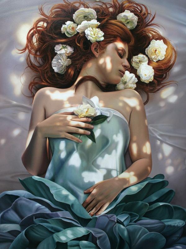 Paintings by Cristiane Vleugels