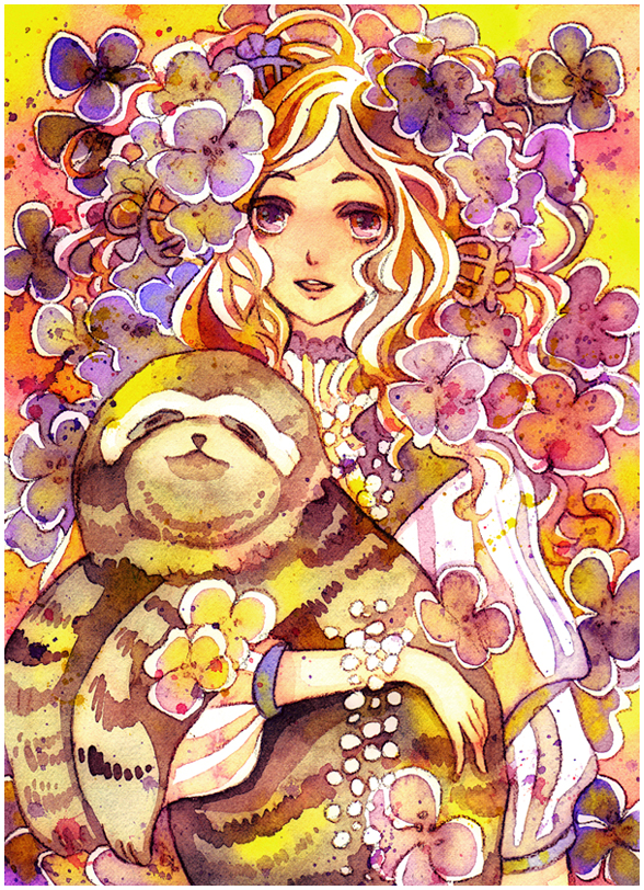 Watercolour Paintings by Cynthia Liu