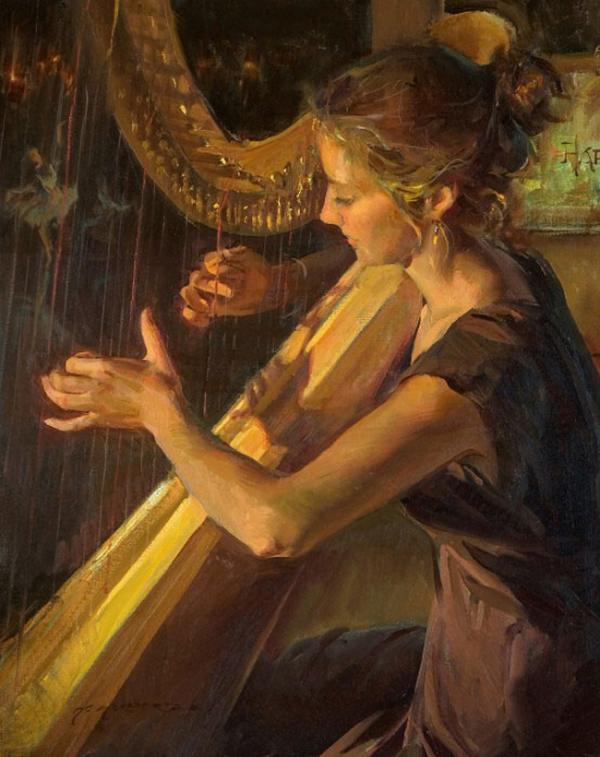 Paintings by Daniel F. Gerhartz
