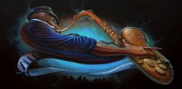 Paintings by Frank Morrison