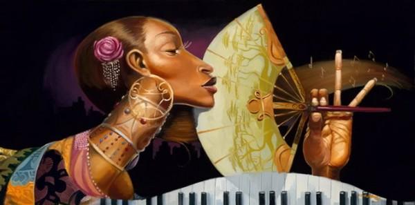 Paintings by Frank Morrison
