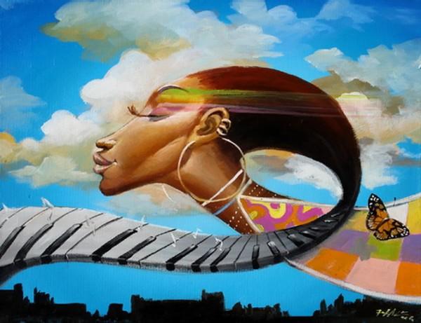 Paintings by Frank Morrison