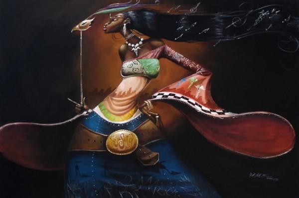 Paintings by Frank Morrison