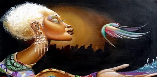 Paintings by Frank Morrison