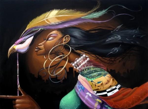 Paintings by Frank Morrison