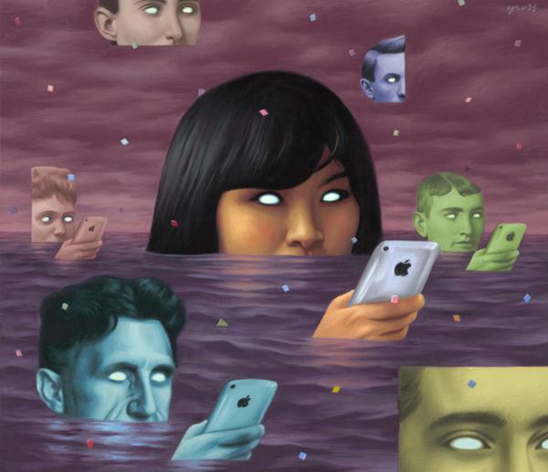 Paintings by Alex Gross
