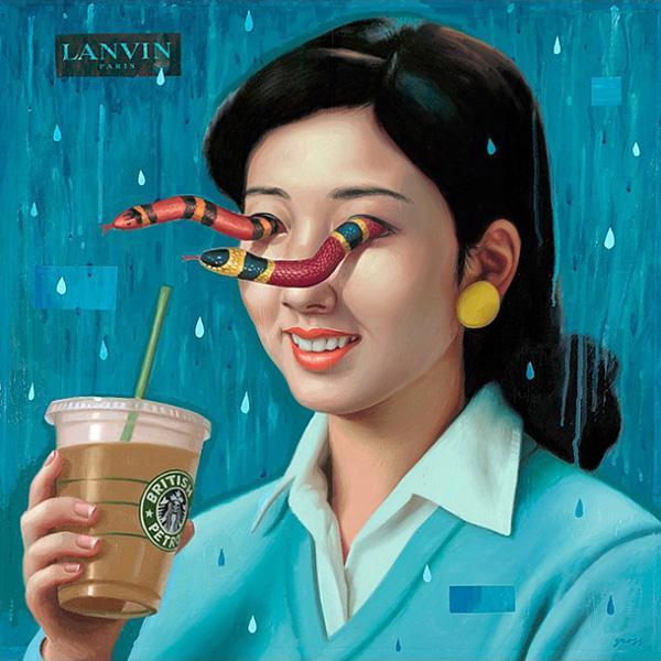 Paintings by Alex Gross