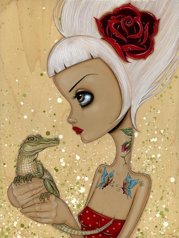Paintings by Caia Koopman