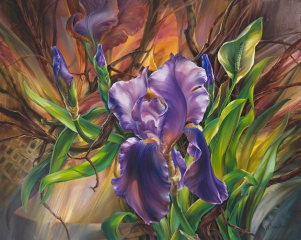 Flower Paintings by Vie Dunn-Harr