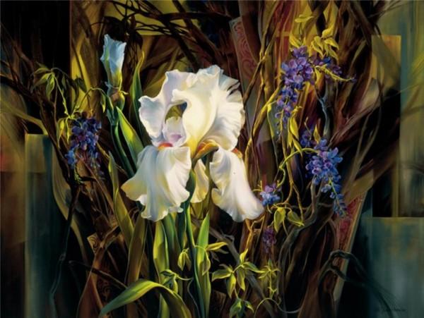 Flower Paintings by Vie Dunn-Harr