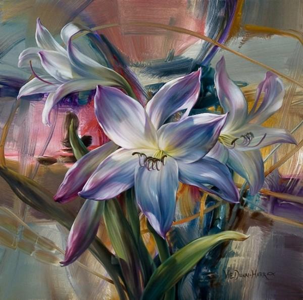 Flower Paintings by Vie Dunn-Harr