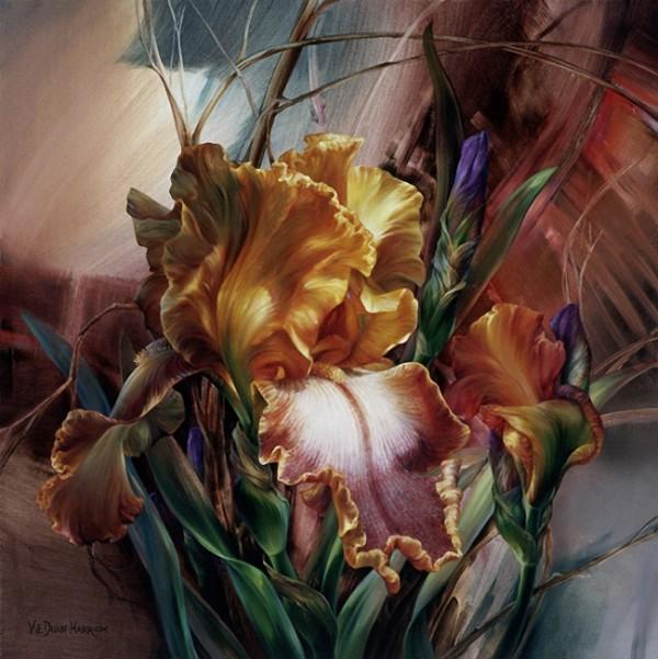 Flower Paintings by Vie Dunn-Harr