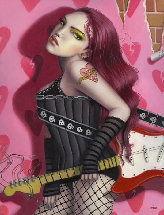 Paintings by Sarah Joncas