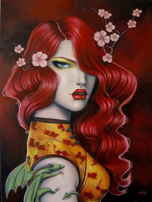 Paintings by Sarah Joncas