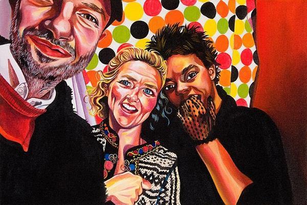 Paintings by Leah Tinari