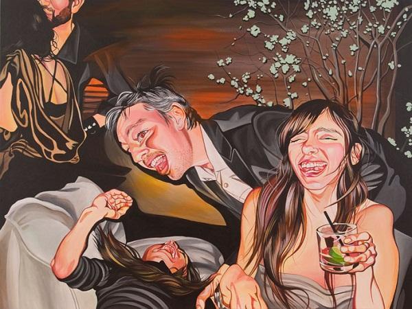 Paintings by Leah Tinari
