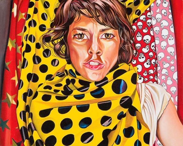 Paintings by Leah Tinari