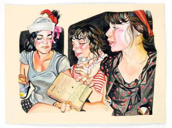 Paintings by Leah Tinari