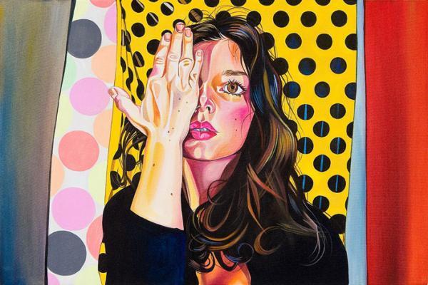 Paintings by Leah Tinari