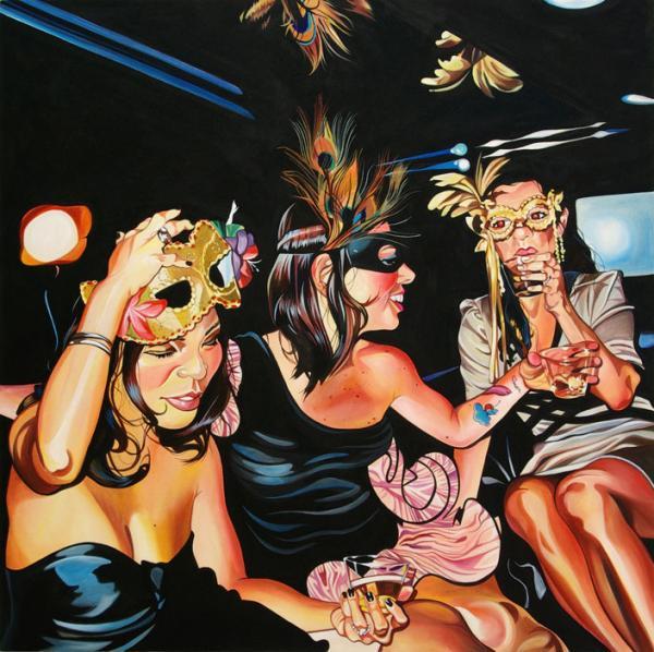 Paintings by Leah Tinari