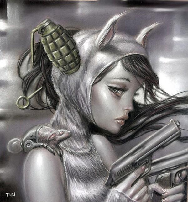 Paintings by Tin